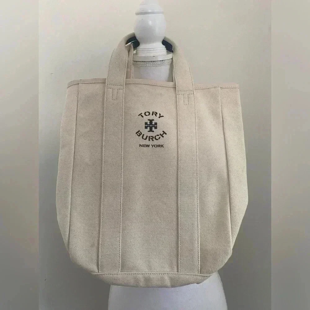 TORY BURCH Mercer Street Canvas Tote Bag Large Limited Edition NWOT